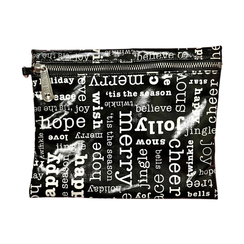 Brighton Happy Holiday Themed Cosmetic Bag